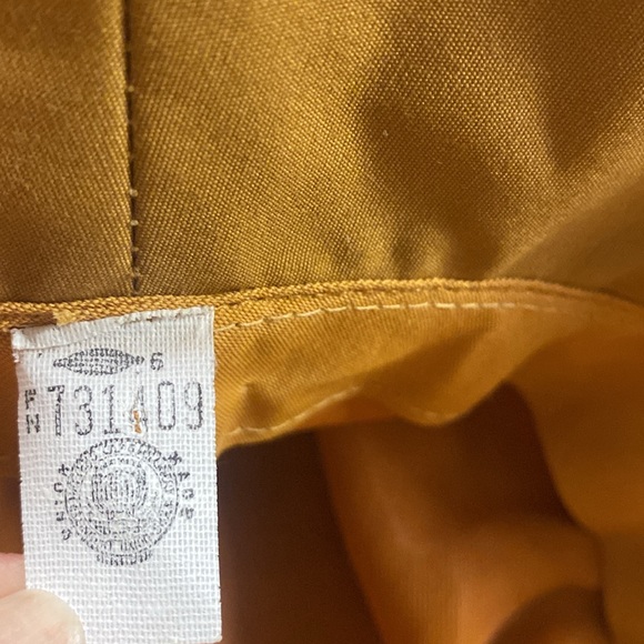 Mustard yellow vintage Union tag bucket hat small head or child - Picture 3 of 3